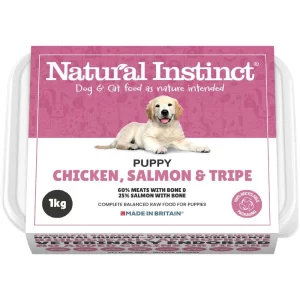 Natural Instinct Puppy - Chicken, Salmon & Tripe 1kg